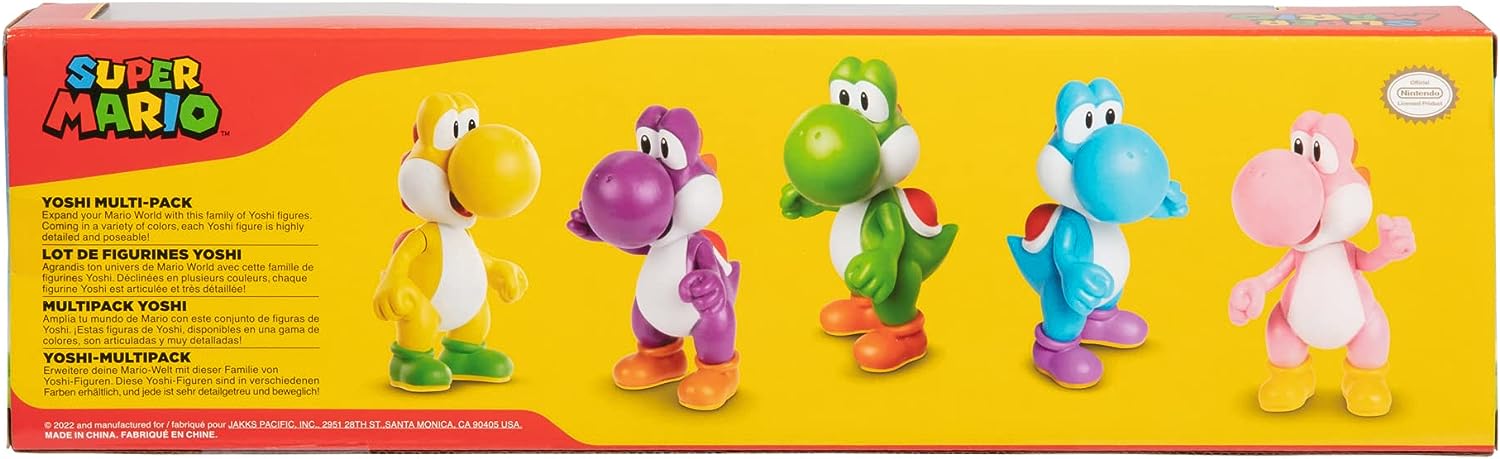 Jakks pacific Yoshi Super Mario Bros Figure Golden