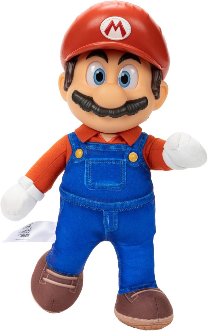 Mario plush sales movie