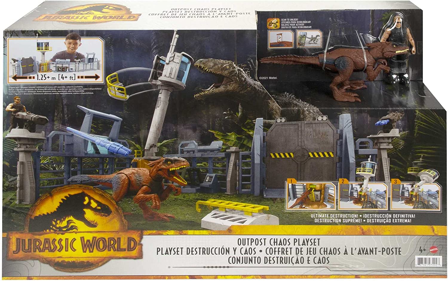 Jurassic sales park playset