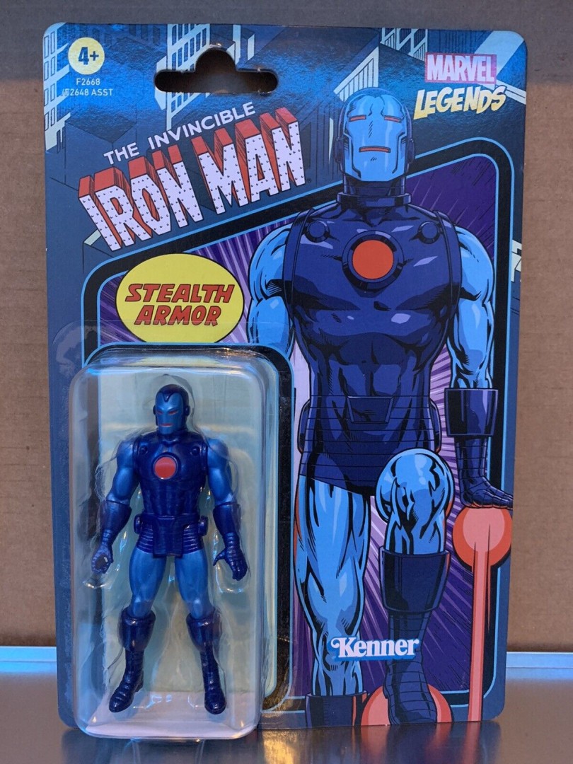 Marvel Legends Retro Iron Man Stealth Armor - Zappies