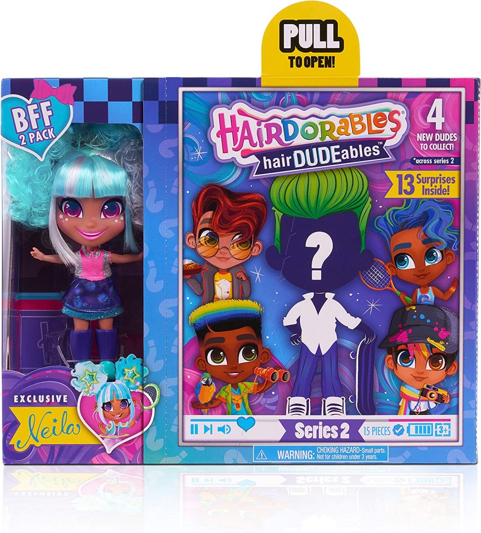 Hairdorables Hairdudeables Series 2 Zappies