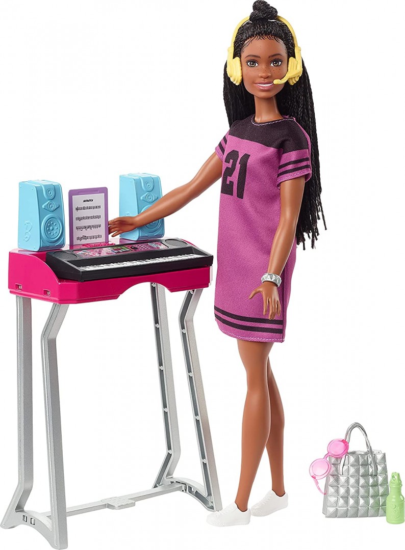 Barbie with big 2025 dress