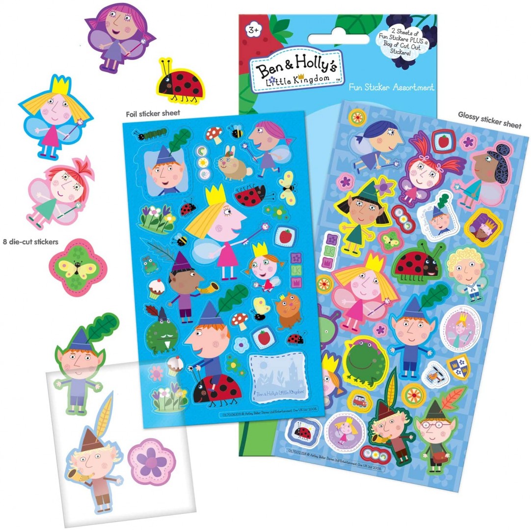 Peppa Pig Stickers Party Bags Fun Foiled Sticker Craft Sticker Sheet