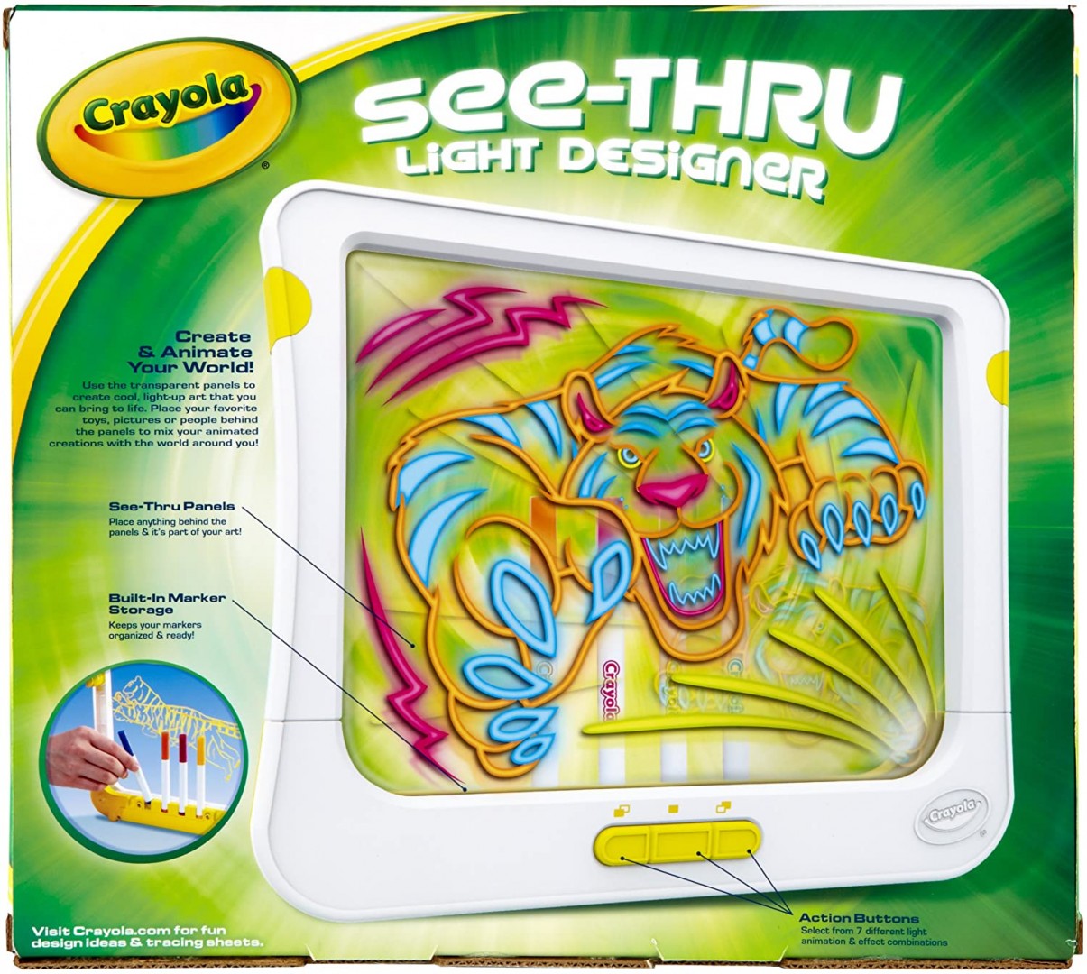 Crayola See thru Light Designer Zappies