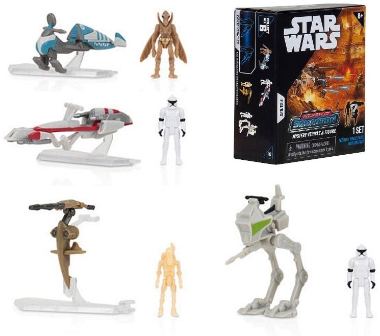 star wars micro galaxy mystery vehicle figure series 6 6 5x8cm in display 12